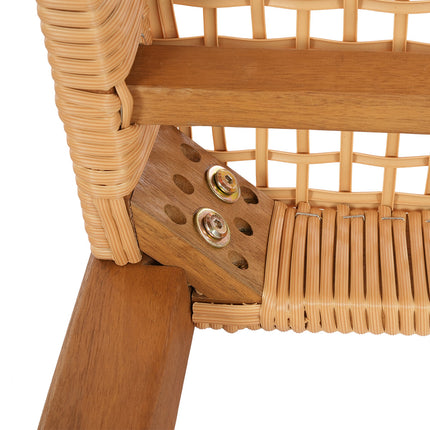 Gardeon Outdoor Garden Bench Seat Dining Acacia Wood 2-Seater Patio Furniture.