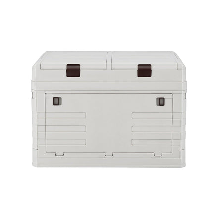 Gardeon 80L Outdoor Storage Box Foldable Camping Collapsible Bins Organizer.
