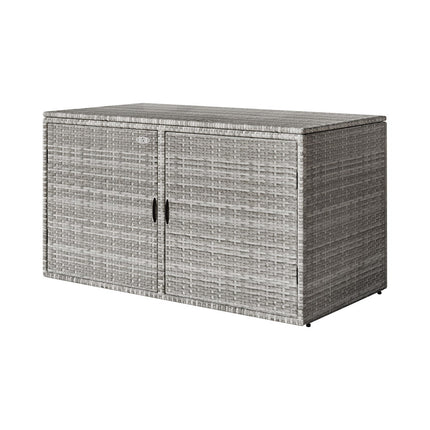 Gardeon Outdoor Storage Cabinet Box Deck Wicker Shelf Chest Garden Shed Tools.