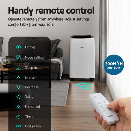Devanti 12000BTU Portable Air Conditioner.