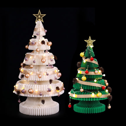 Jingle Jollys Prelit Christmas Tree Decorations Bundle Foldable Quick Setup