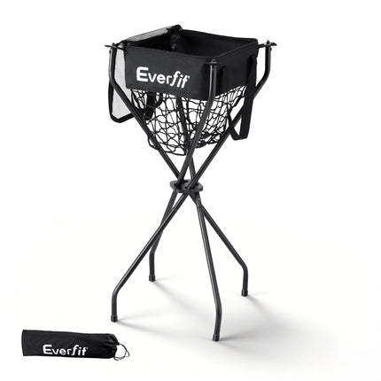 Everfit Portable Ball Cart Foldable Pickleball Tennis Baseball Softball.