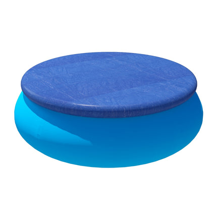 Aqua Buddy Pool Cover Fit 2.44m Round Above-ground Ring Swimming Pool Blanket Blue.