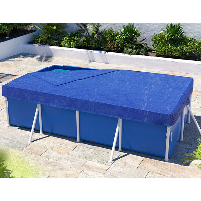 Aquabuddy Pool Cover 3x2m Above-ground Swimming Pool Blanket Blue.