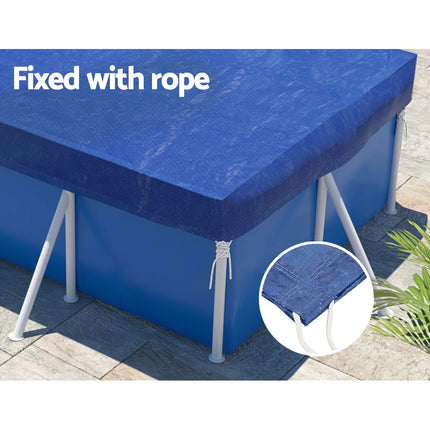 Aquabuddy Pool Cover 3x2m Above-ground Swimming Pool Blanket Blue.