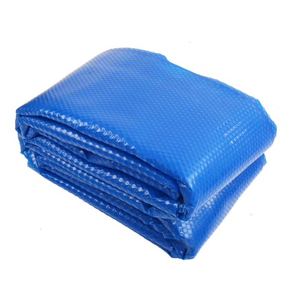 Aqua Buddy Pool Cover 500 Micron 7x4m Swimming Pool Solar Blanket Blue Silver.