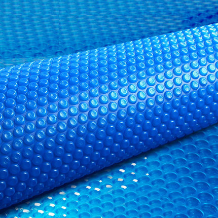Aquabuddy Pool Cover 500 Micron 8x4.2m Swimming Pool Solar Blanket Blue.