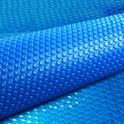 Aquabuddy Pool Cover 8x4.2m 400 Micron Swimming Pool Solar Blanket Blue.