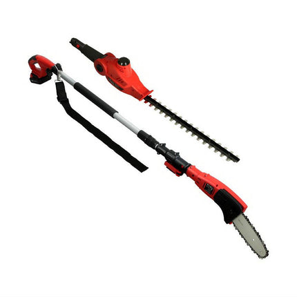 Giantz Chainsaw Trimmer Cordless Pole Chain Saw 20V 8inch Battery 2.7m Reach.