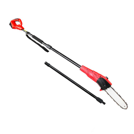 Giantz Chainsaw Cordless Pole Chain Saw 20V 8in Pruner 2.7m Long Reach Battery.