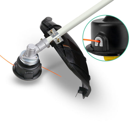 Giantz Pole Chainsaw 2 Stroke Petrol Tree Pruner Long Reach Saw 12 Inch Bar 9 In 1.