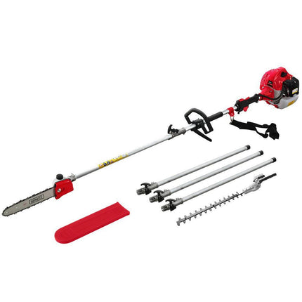 Giantz 65CC Pole Chainsaw Hedge Trimmer 12in Chain Saw 5.6m Long Reach.
