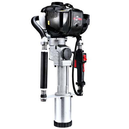 Giantz Petrol Post Driver 38CC 4-Stroke Rammer Pile Star Picket Fence Hole Black.