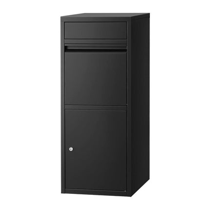 Gardeon Parcel Letterbox Drop Box Package Mailbox Black.