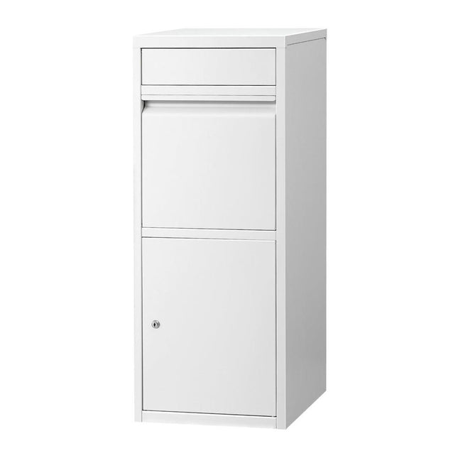 Gardeon Parcel Letterbox Drop Box Package White.