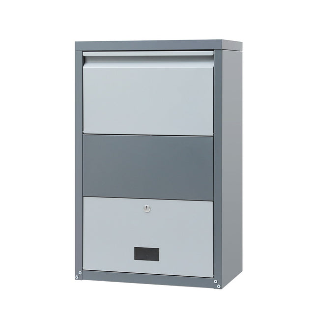 Gardeon Parcel Letterbox Drop Box Package Grey.