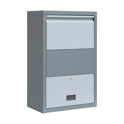 Gardeon Parcel Letterbox Drop Box Package Grey.