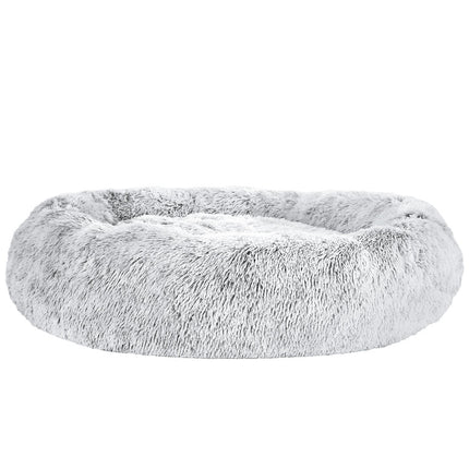 i.Pet Pet Bed Dog Cat 110cm Calming Extra Large Soft Plush Light Charcoal.