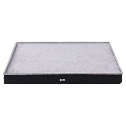 i.Pet Pet Bed Dog Cat Extra Large Calming Soft Sofa Foam Cushion Washable Cover Grey.