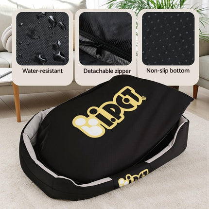 i.Pet Dog Bed XXL Large Jumbo Pet Calming Soft Sofa Cushion Mat Washable 130x90x26cm.