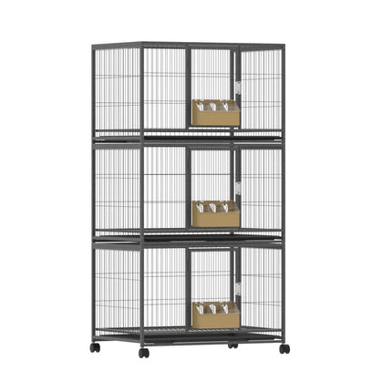 i.Pet Bird Cage Large Bird Cages Aviary Budgie Perch Cage Parrot Pet Stand Wheels.