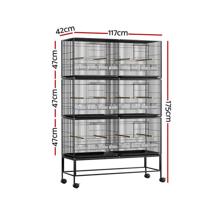 i.Pet Bird Cage 175cm Large Aviary.
