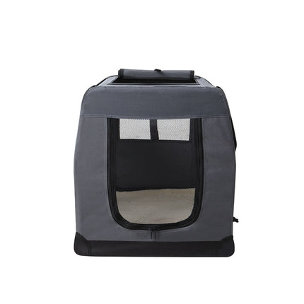 i.Pet Pet Carrier Soft Crate Dog Cat Travel 60x42CM Portable Foldable Car M.