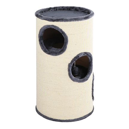i.Pet Cat Tree 70cm Scratching Post Tower Scratcher Trees Wood Condo House Toys.