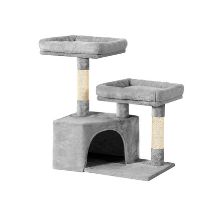 i.Pet Cat Tree 69cm Scratching Post Tower Scratcher Wood Condo House Bed Trees.