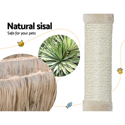 i.Pet Cat Tree 69cm Scratching Post Tower Scratcher Wood Condo Toys House Bed.