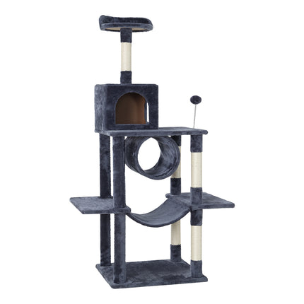 i.Pet Cat Tree 69cm Scratching Post Tower Scratcher Wood Condo Toys House Bed.