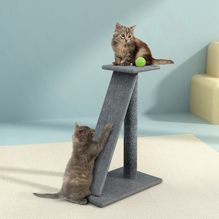 i.Pet Cat Tree 82cm Scratching Post Tower Scratcher Condo Trees Climb House.
