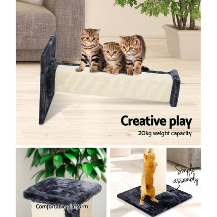 i.Pet Cat Tree 92cm Scratching Post Tower Scratcher Wood Condo Bed House Trees.