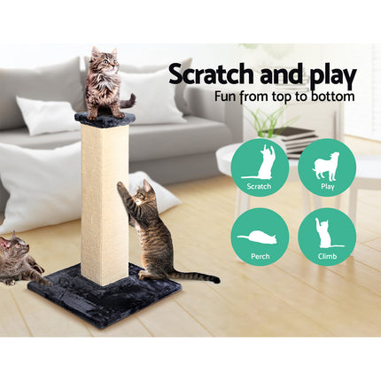 i.Pet Cat Tree 92cm Scratching Post Tower Scratcher Wood Condo Bed House Trees.