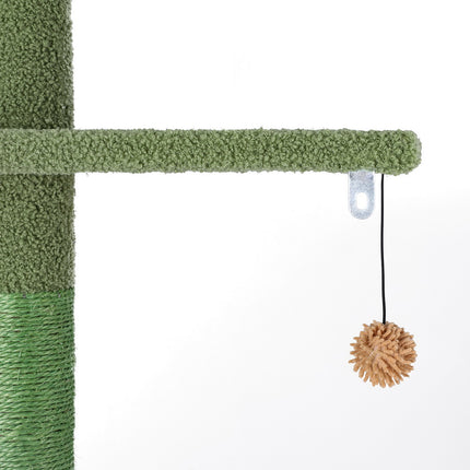 i.Pet Cat Tree Tower Scratching Post Scratcher Floor to Ceiling Cats Bed 290cm.