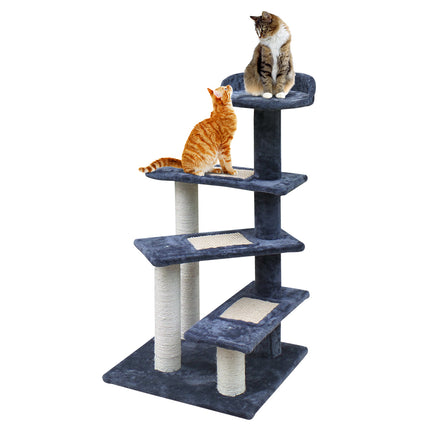 i.Pet Cat Tree 100cm Scratching Post Scratcher Tower Wood Condo House Trees Bed.