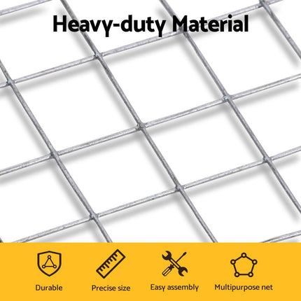 i.Pet Poultry Chicken Fence Pet Netting Wire Mesh Roll Duck Goose Coop 15Mx120CM.