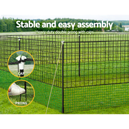 i.Pet Chicken Fence Electric 25Mx125CM Poultry Netting.