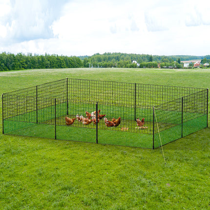 i.Pet Chicken Fence Electric 25Mx125CM Poultry Netting.