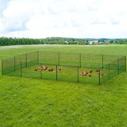 i.Pet Chicken Fence Electric 50Mx125CM Poultry Netting.