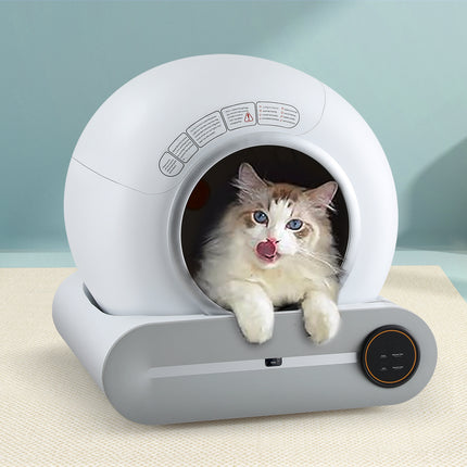 i.Pet Automatic Cat Litter Box Self-Cleaning Large Smart Cat Litter Box Toilet App Control 9L.