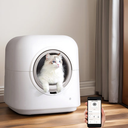 i.Pet Automatic Cat Litter Box Smart Self-Cleaning Large Cat Litter Box Kitty Toilet App Control.