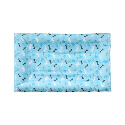 i.Pet Pet Cooling Mat Gel Dog Cat Self-cool Puppy Pad Large Bed Summer Blue.