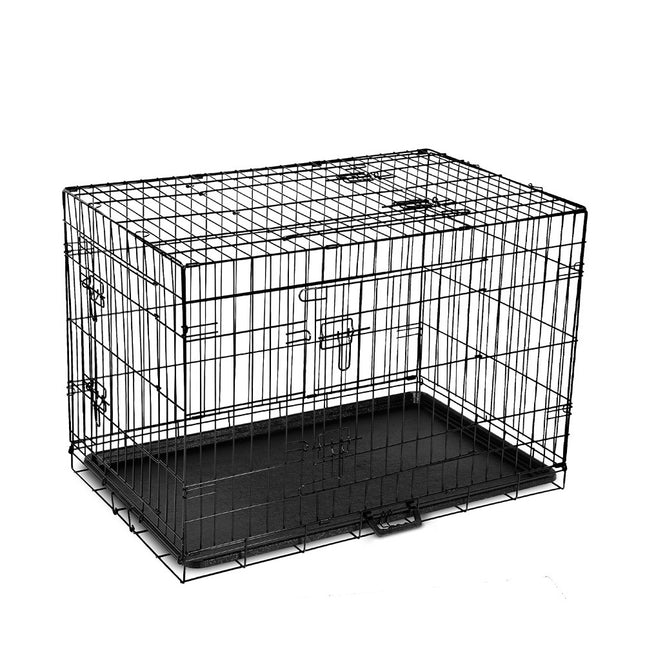 i.Pet 36" Dog Cage Crate Kennel 3 Doors.