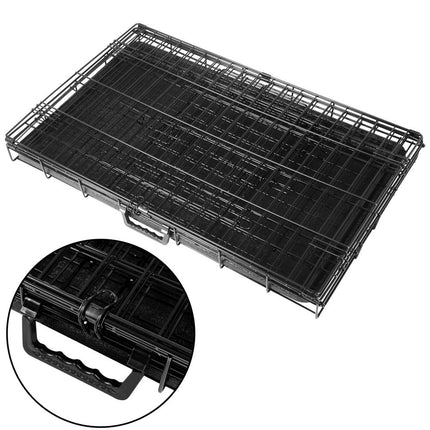 i.Pet 36" Dog Cage Crate Kennel 3 Doors.