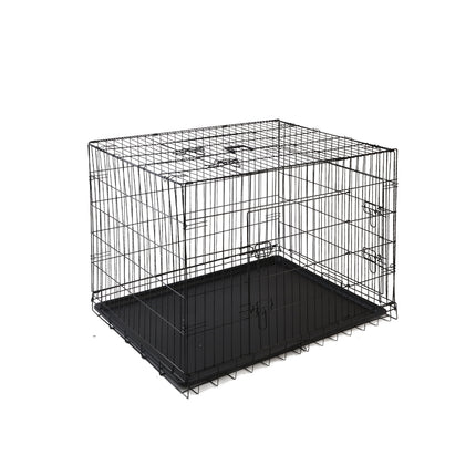 i.Pet 48" Dog Cage Crate Large Kennel 3 Doors.