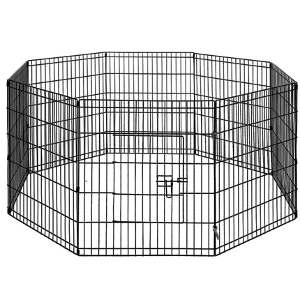 i.Pet 30" 8 Panel Dog Playpen Pet Fence Exercise Cage Enclosure Play Pen.