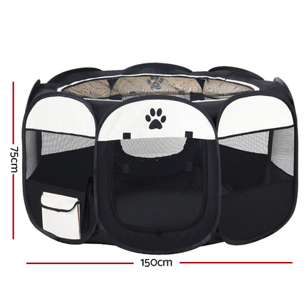 i.Pet Dog Playpen Tent Pet Crate Fence 3XL Enclosure.