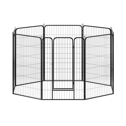 i.Pet Pet Dog Playpen 48" Enclosure 8 Panel Cage Kennel Puppy Fence Play Pen.
