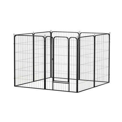 i.Pet Pet Dog Playpen 48" Enclosure 8 Panel Cage Kennel Puppy Fence Play Pen.